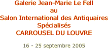 Galerie Jean-Marie Le Fell au Salon International